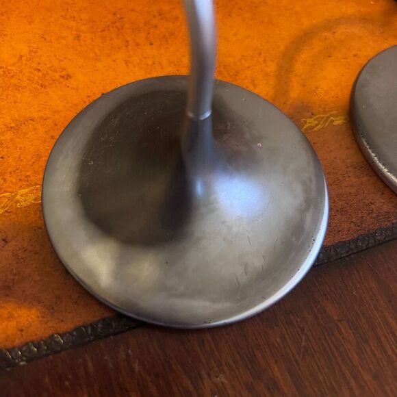 Partylite Trio of Dancing Flowers Slim Candle Holder Sticks Silver Metal-Retired - Picture 13 of 15